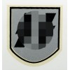 Helm-Abziehbild - SS Französische Freiwillige Silbernes Schild