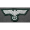 German Army Officer Breast Eagle – Bottle Green Backing