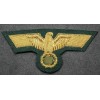 German Army General Officer Breast Eagle – Bottle Green Backing