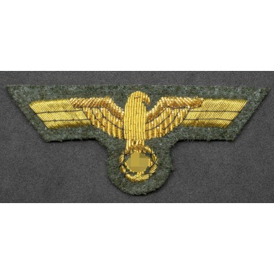 Heer General Officer Breast Eagle – Field-Grey Backing