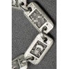 Braccialetto Trench Art con Elementi della Catena da Daga SS