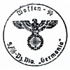 Stamp - Waffen-SS 5./SS-Pz. Div. "Germania"