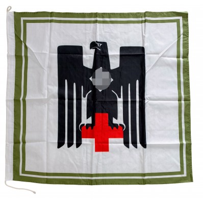 DRK Kreisführer Vehicle Service Flag