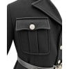 SS M32 Gabardine Service Tunic – Black Dienstrock