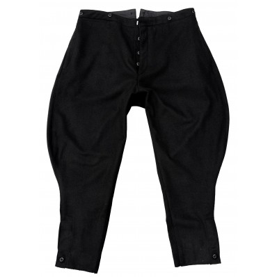 SS M32 Black Gabardine Stiefelhose