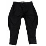 SS M32 Black Gabardine Stiefelhose