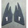 Cloth Insignia - Black Shirts (for coat 18x6.5)