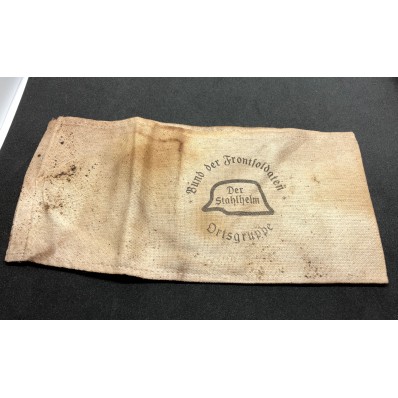 Armband - Bund der Frontsoldaten, Ortsgruppe, Der Stahlhelm