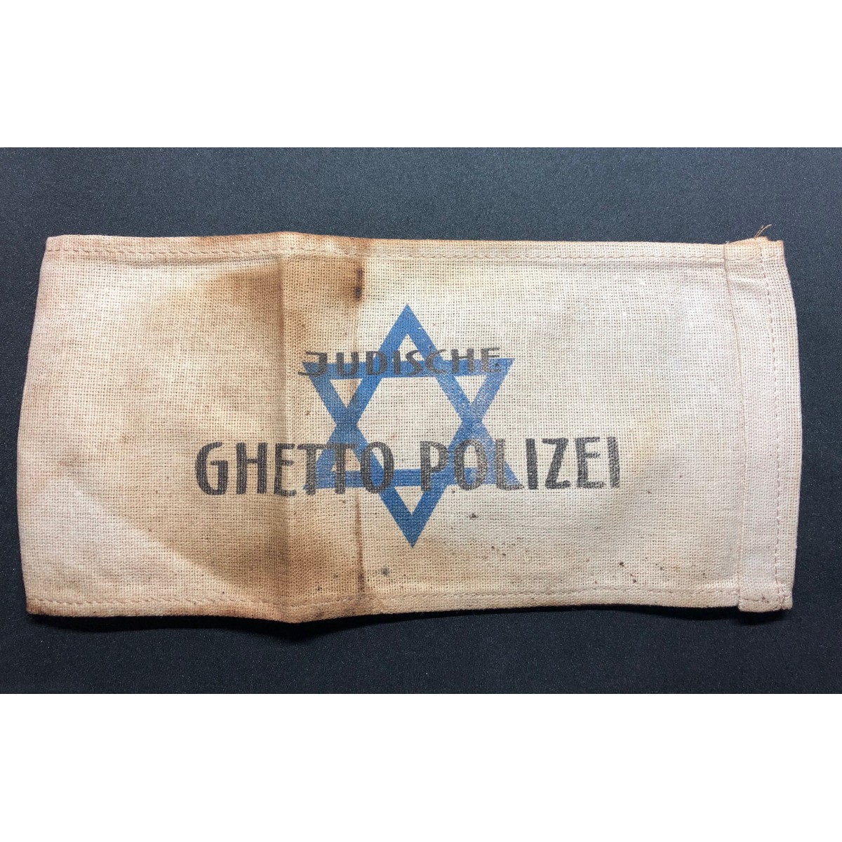 Armband - Judische Ghetto Polizei - War Militaria | Edelstahlarmbänder