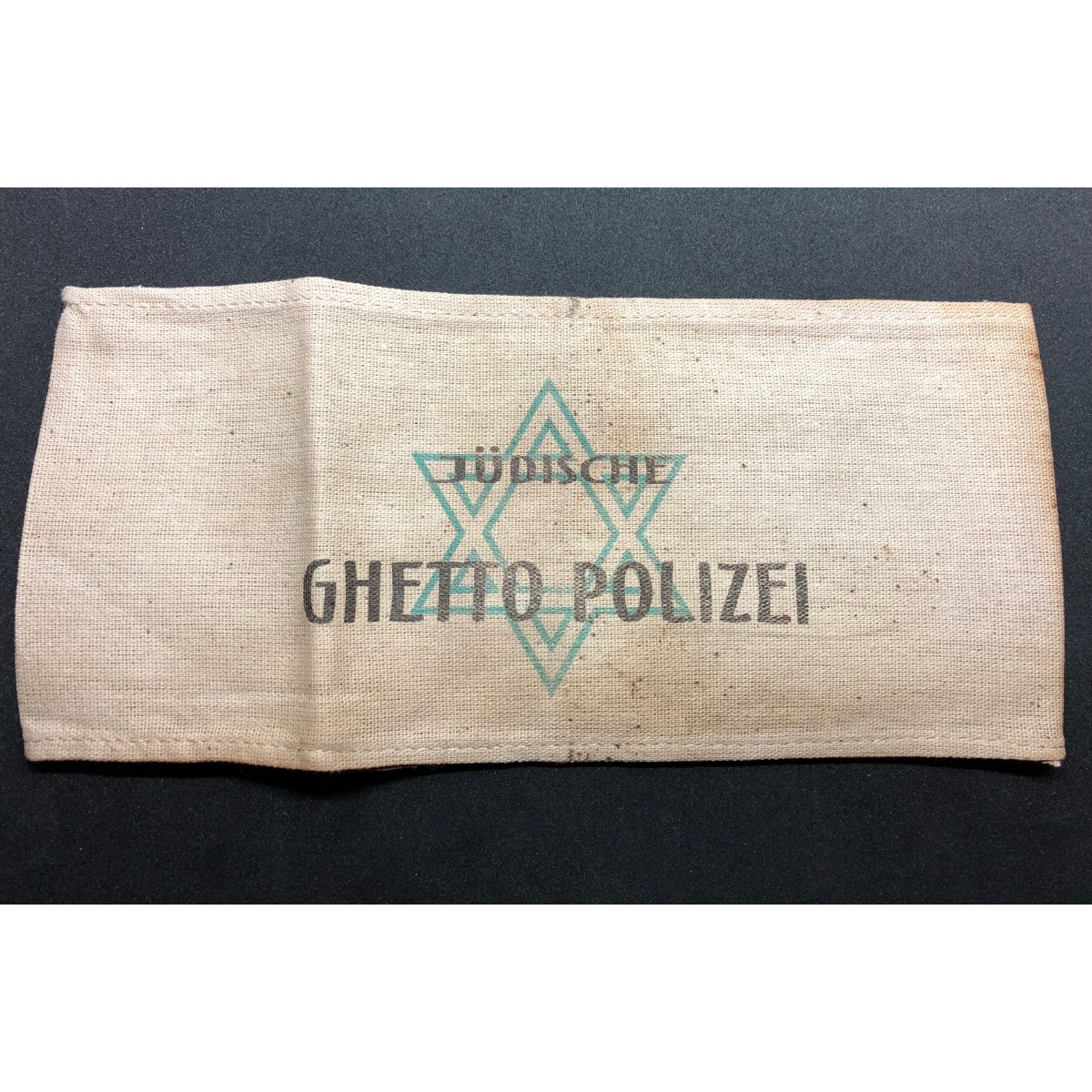 Armband - Jüdische Ghetto-Polizei - War Militaria