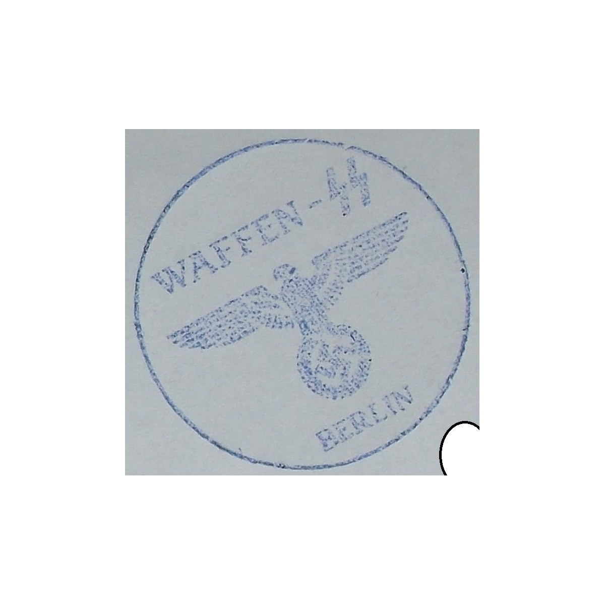 Stempel Waffen Ss Berlin War Militaria