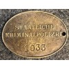 Criminal Police Tag