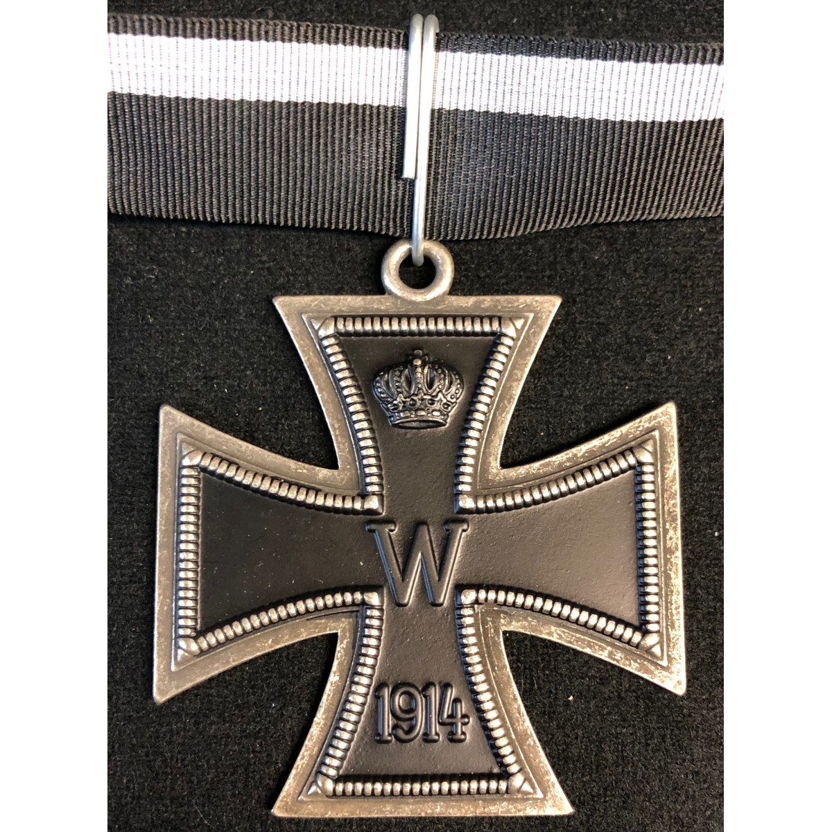 Ordensband zum Grosskreuz des Eisernen Kreuzes 1939 fertig vernäht Deutsch 2WK 