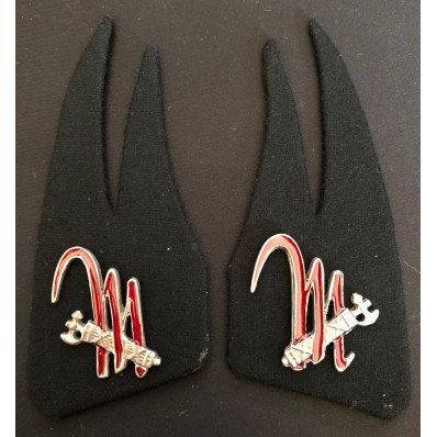 Cloth Insignia - Legion "M" Guard of the Duce (with republican beam)