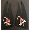 Stoffabzeichen - Legion "M" Wache des Duce (mit republikanischem Strahl)