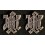 Insignia - SS Leibstandarte Adolf Hitler (Silver) Pair