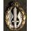 Air Force Badge for war actions, Assault and Combat (Silver)