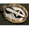 Air Force Badge for war actions, Assault and Combat (Silver)