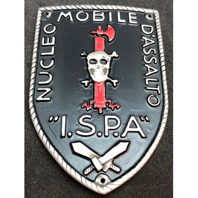 Schild - I.S.P.A. (Spezielle Antipartisanenpolizeiinspektion)