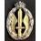 Air Force Badge for war actions, Assault and Combat (Gold)