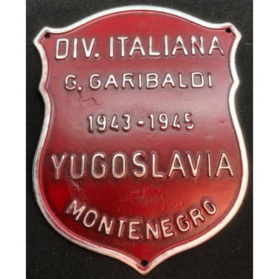 Scudetto - Divisione italiana partigiana "Garibaldi" (Montenegro)