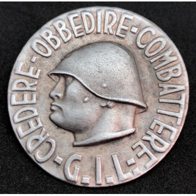 Distintivo G.I.L. "Credere Obbedire Combattere"