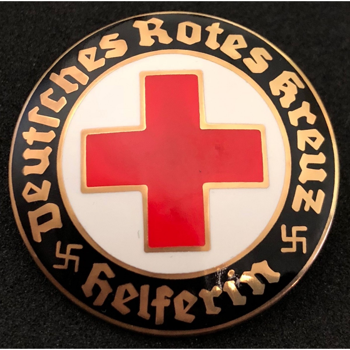Drk Helferin Rotes Kreuz Abzeichen War Militaria