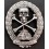 Distintivo di Combattimento con Carro Armato (Argento)