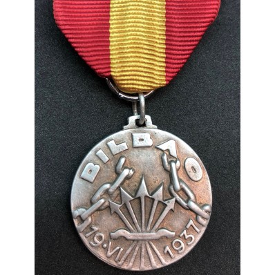Bilbao Schlachtmedaille