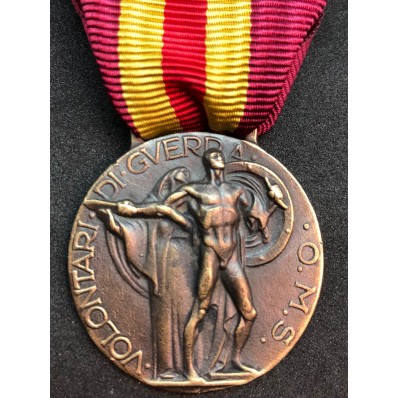 Medal for War Volunteers in Spain WHO