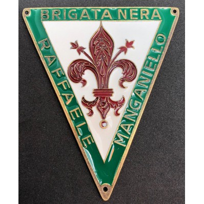 Shield - Black Brigades "Raffaele Manganiello" Florence