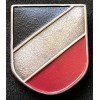 Heer/Kriegsmarine Tropical (Pith) Helmet Insignia (Shield)