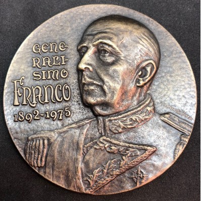 Medallion of Francisco Franco