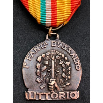 Medaglia commemorativa del 1° Reggimento della Divisione Littorio