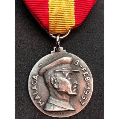 Battle of Malaga Medal