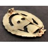 Panzertruppenabzeichen Der Legion Condor (Gold)
