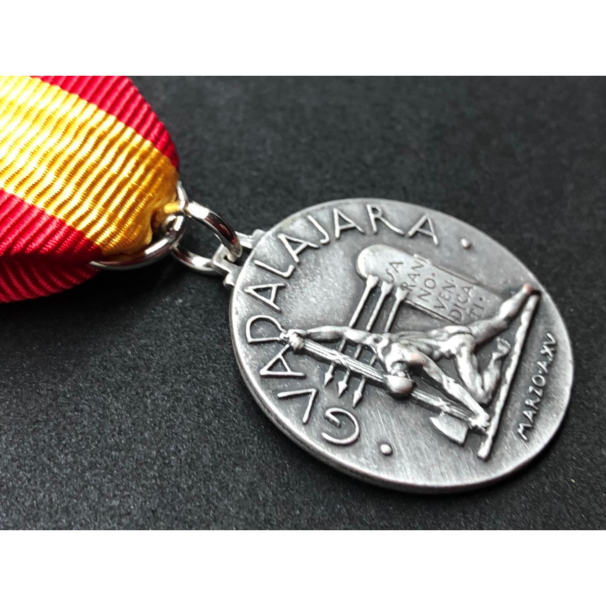 Medaille Schlacht von Guadalajara War Militaria