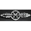 Front Flying Clasp for Air to Ground Support Fighters (Silver)