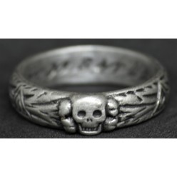 Repro rings ww2. Wide selection of Totenkopfring, SS rings. - War Militaria