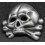 Totenkopf Skull Badge for Cap