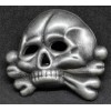 Totenkopf Skull Badge for Cap