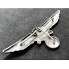 Reservists Eagle Hat Badge