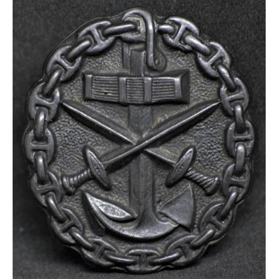 Naval Wound Badge (Black)