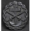 Naval Wound Badge (Black)