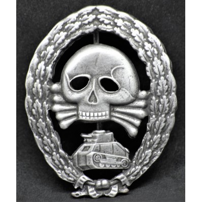 Distintivo Partecipazione In Combattimenti Con Unità Corazzate In Spagna - Legione Condor (Argento)