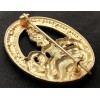 Anti-Partisan Guerrilla Warfare Badge (Empty Gold)