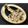 Bandenkampfabzeichen (hohle Version, gold)