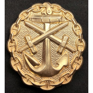 Marine Verwundetenabzeichen (Gold)