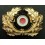 Eichenlaubkranz Mit Korkade For Schirmmütze Hat (Gold)