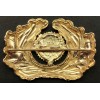 Eichenlaubkranz Mit Korkade Schirmmütze (Gold)